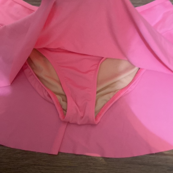 🧡 girl’s Lands’ End swim skirts set of 2 - Picture 3 of 9